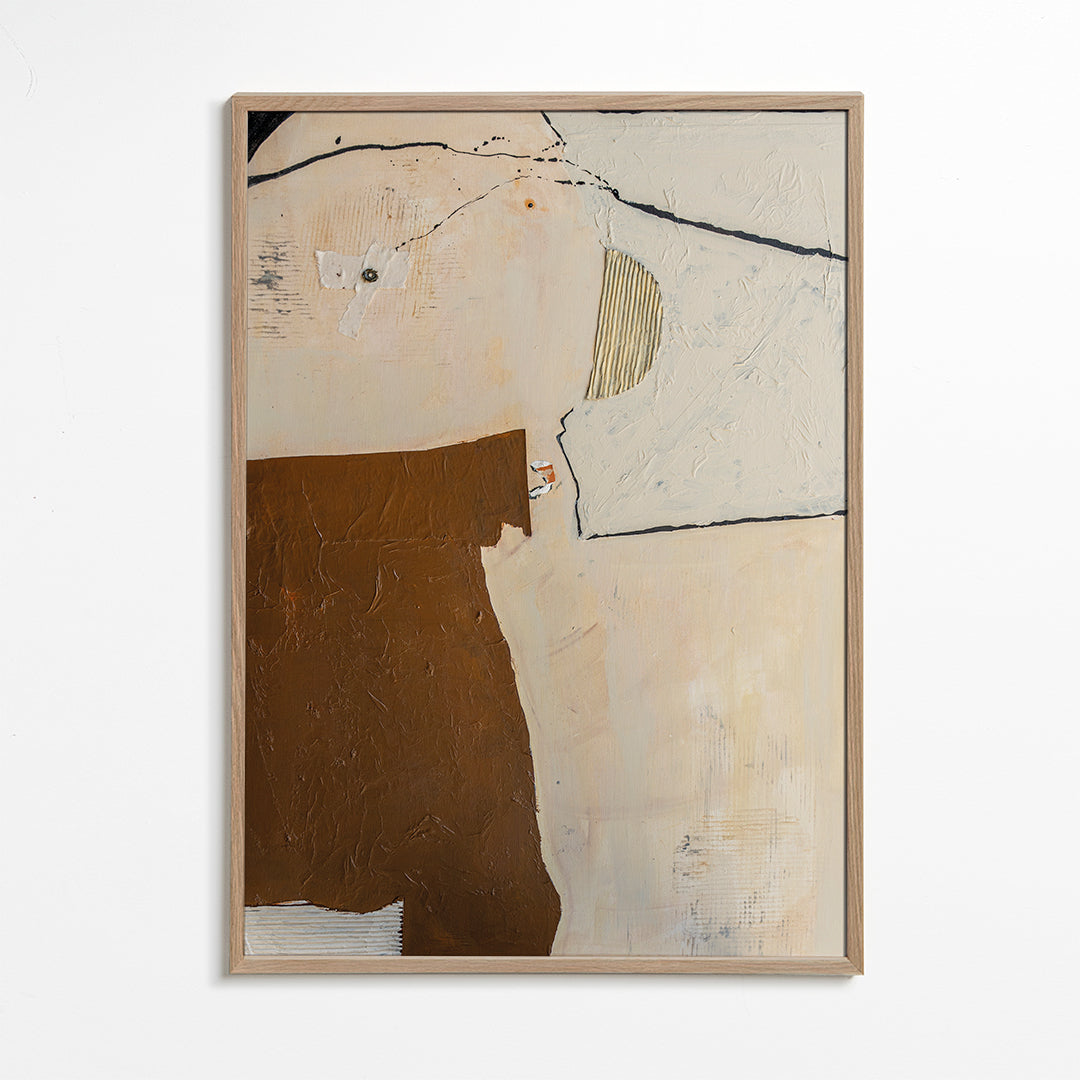 Abstraktes Bild Land