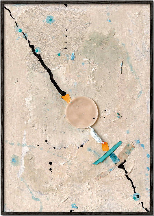 Abstraktes Bild Linea de Vida I