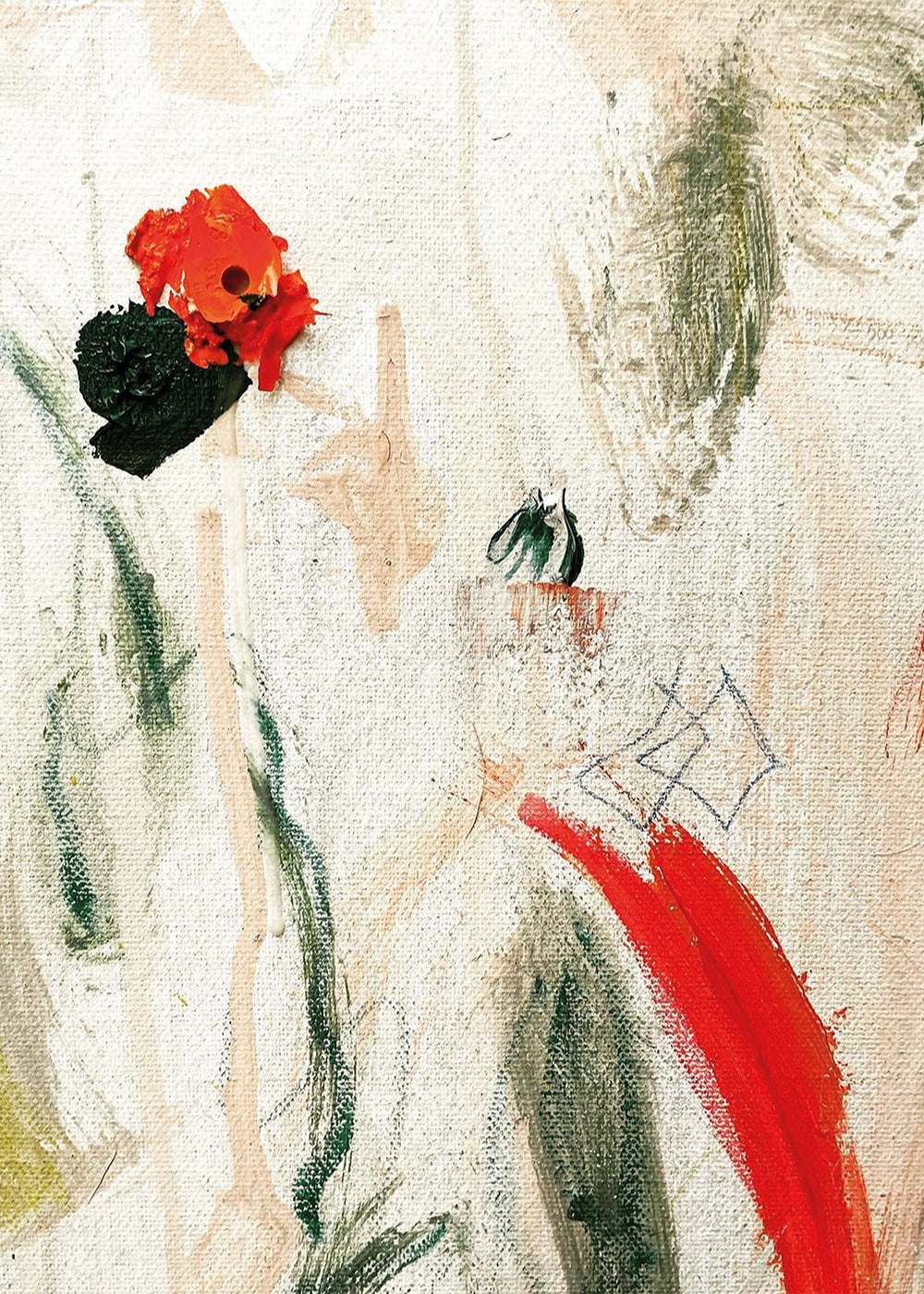 Abstraktes Bild Mediterranean