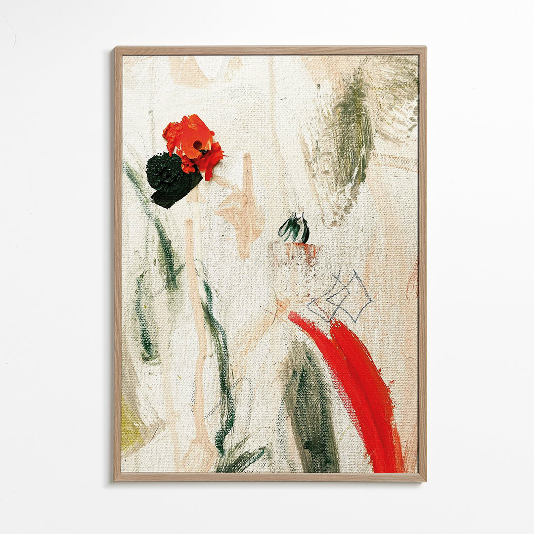 Abstraktes Bild Mediterranean