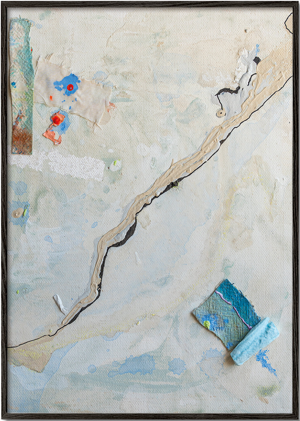 Abstraktes Bild Mini city ii