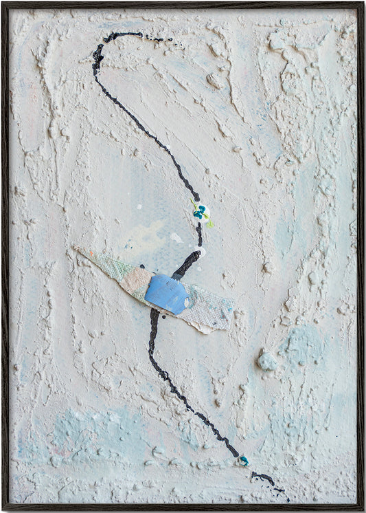 Abstraktes Bild Seijaku 3