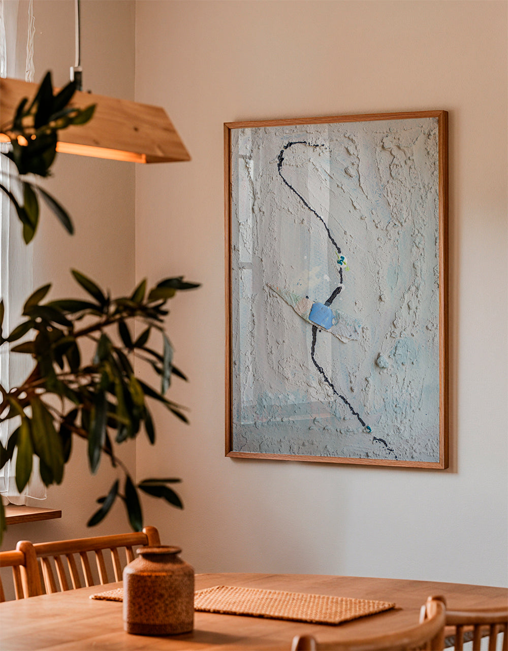 Abstraktes Bild Seijaku 3