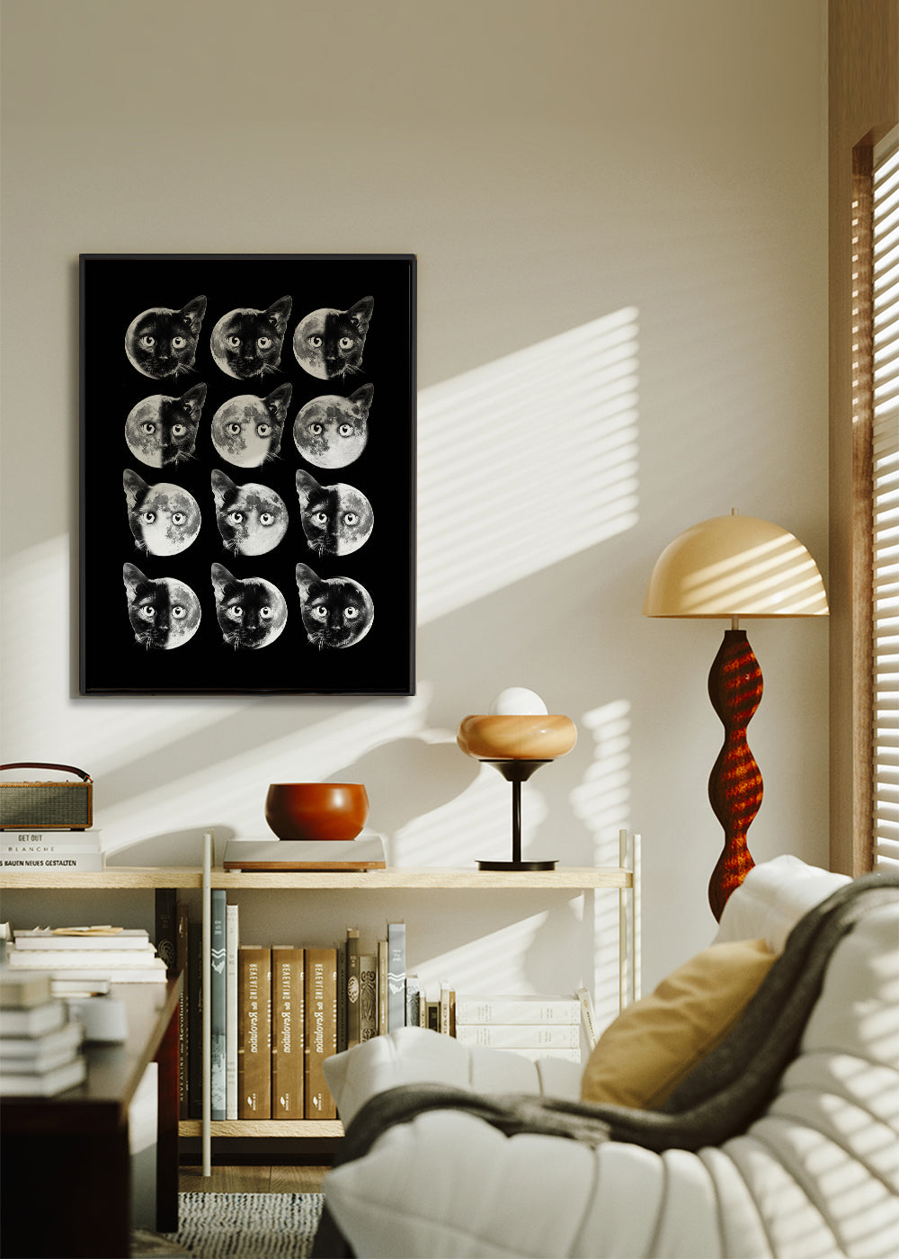 Cat moon phases