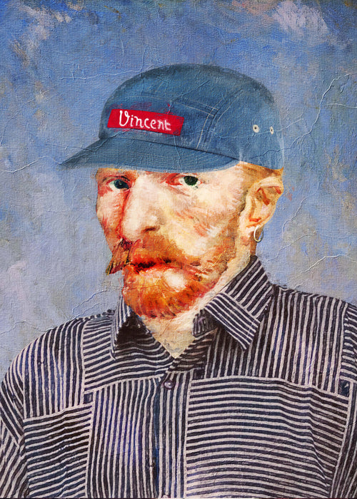 Hipster Vincent - Unframed art print