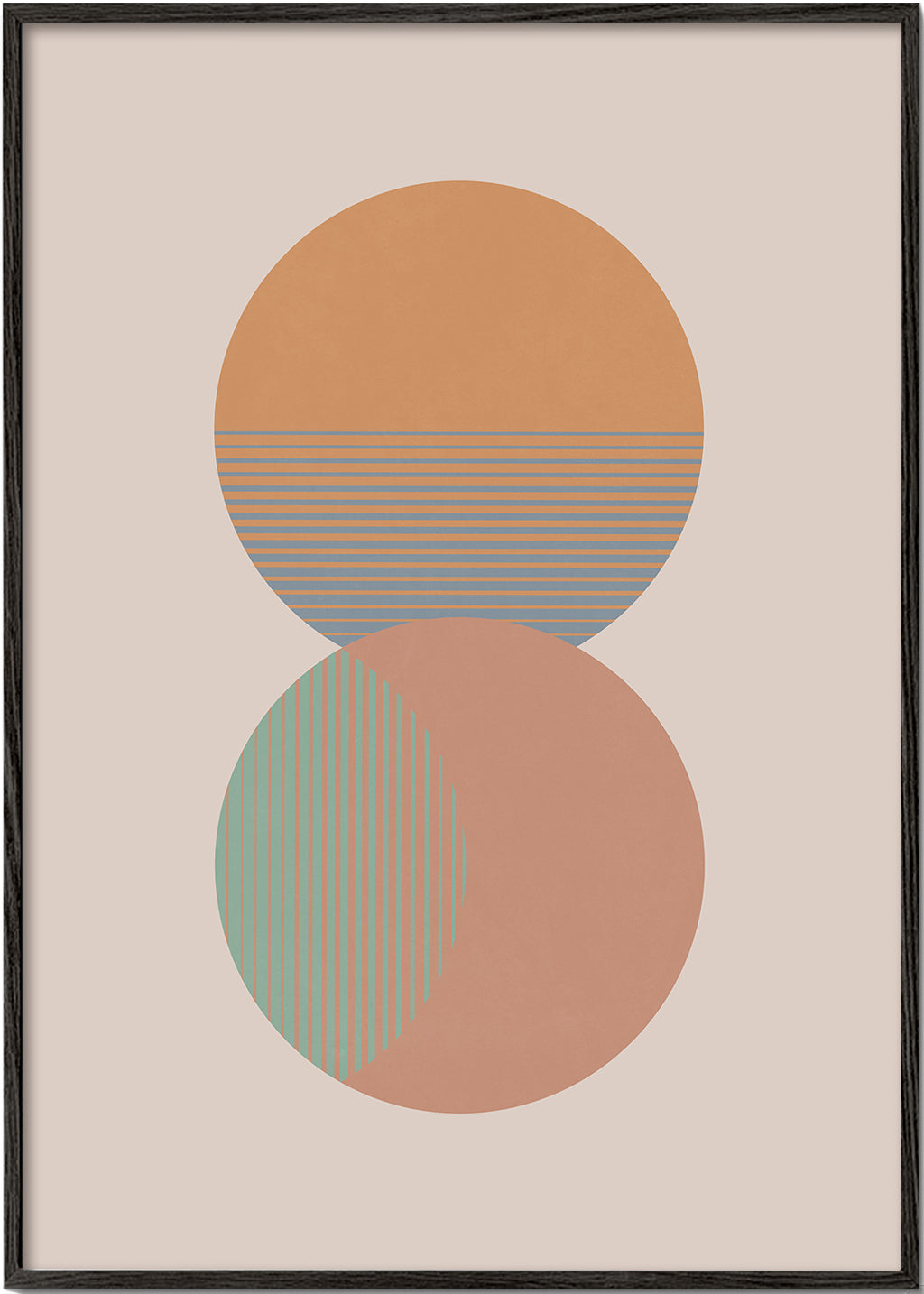 Circle Sun & Moon Colour