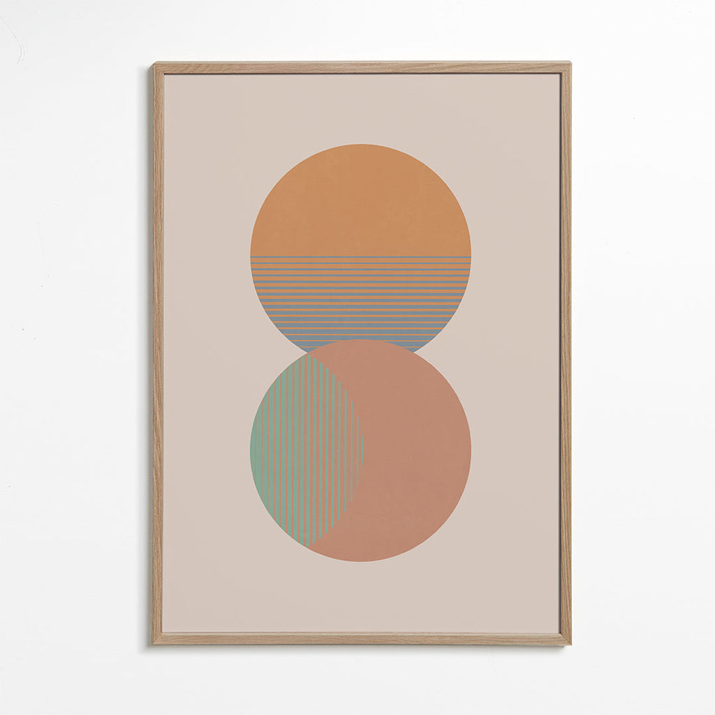 Circle Sun & Moon Colour