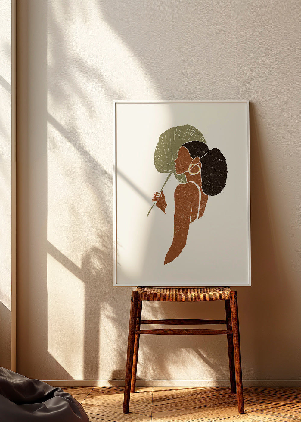 Boho Palmetto Fan Leaf I