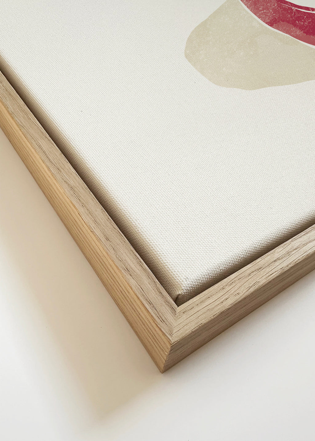 Tropical Grenade - Framed canvas detail