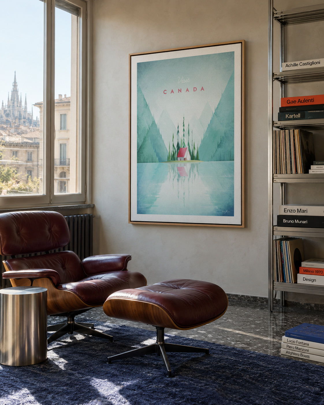 Canada - Framed canvas in an interior