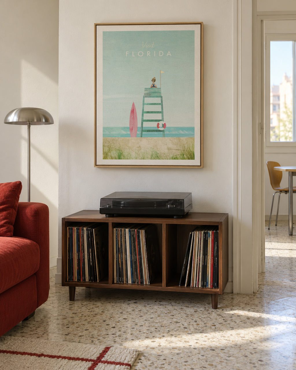 Florida - Framed canvas in an interior