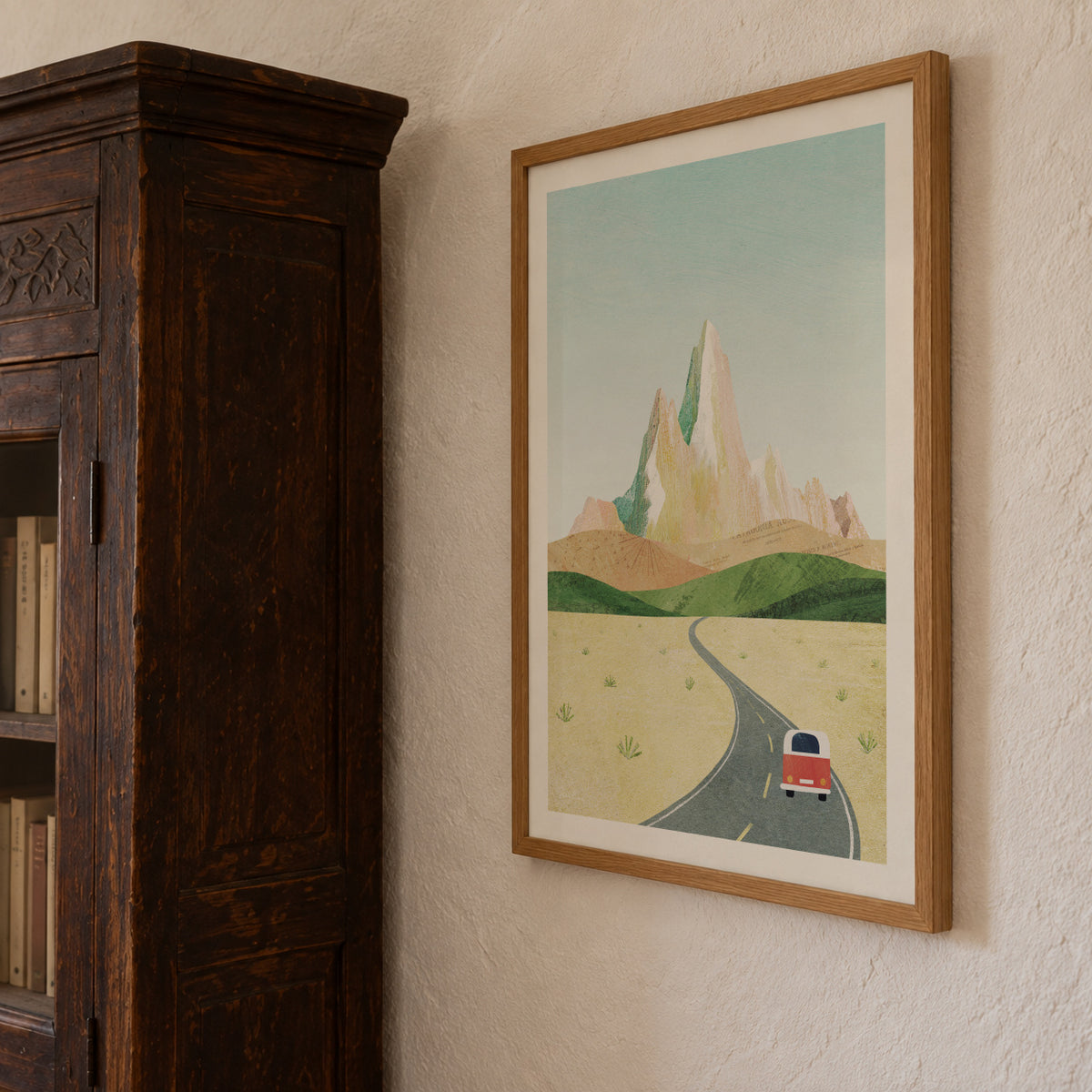 Patagonia - Framed poster detail