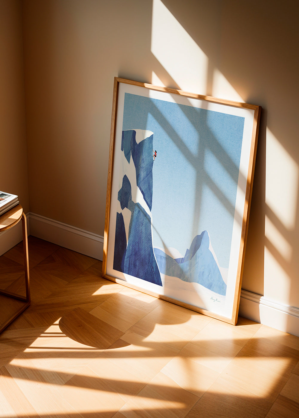 Landschaftskunst Mountain climbing adventure