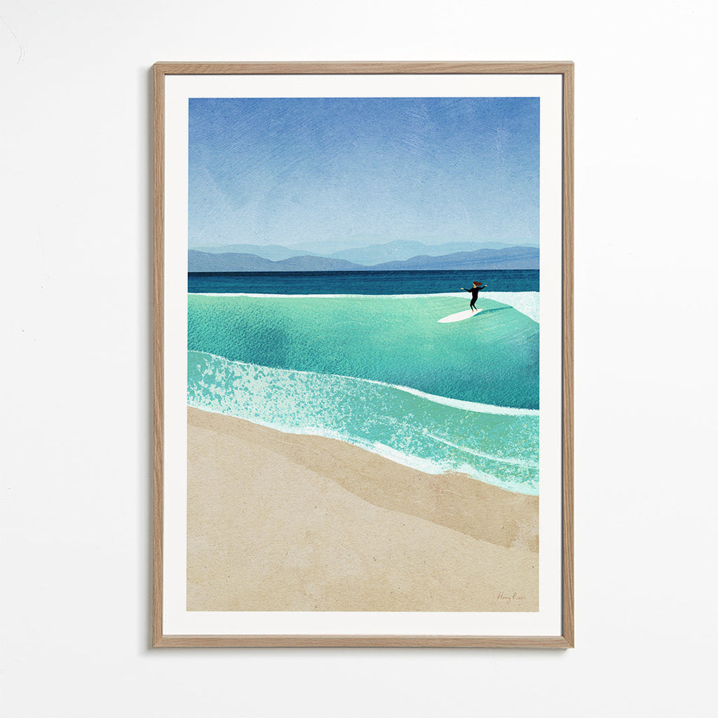 Landschaftskunst Surfing the perfect wave