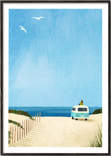 Kunstwerk Van life - ocean view