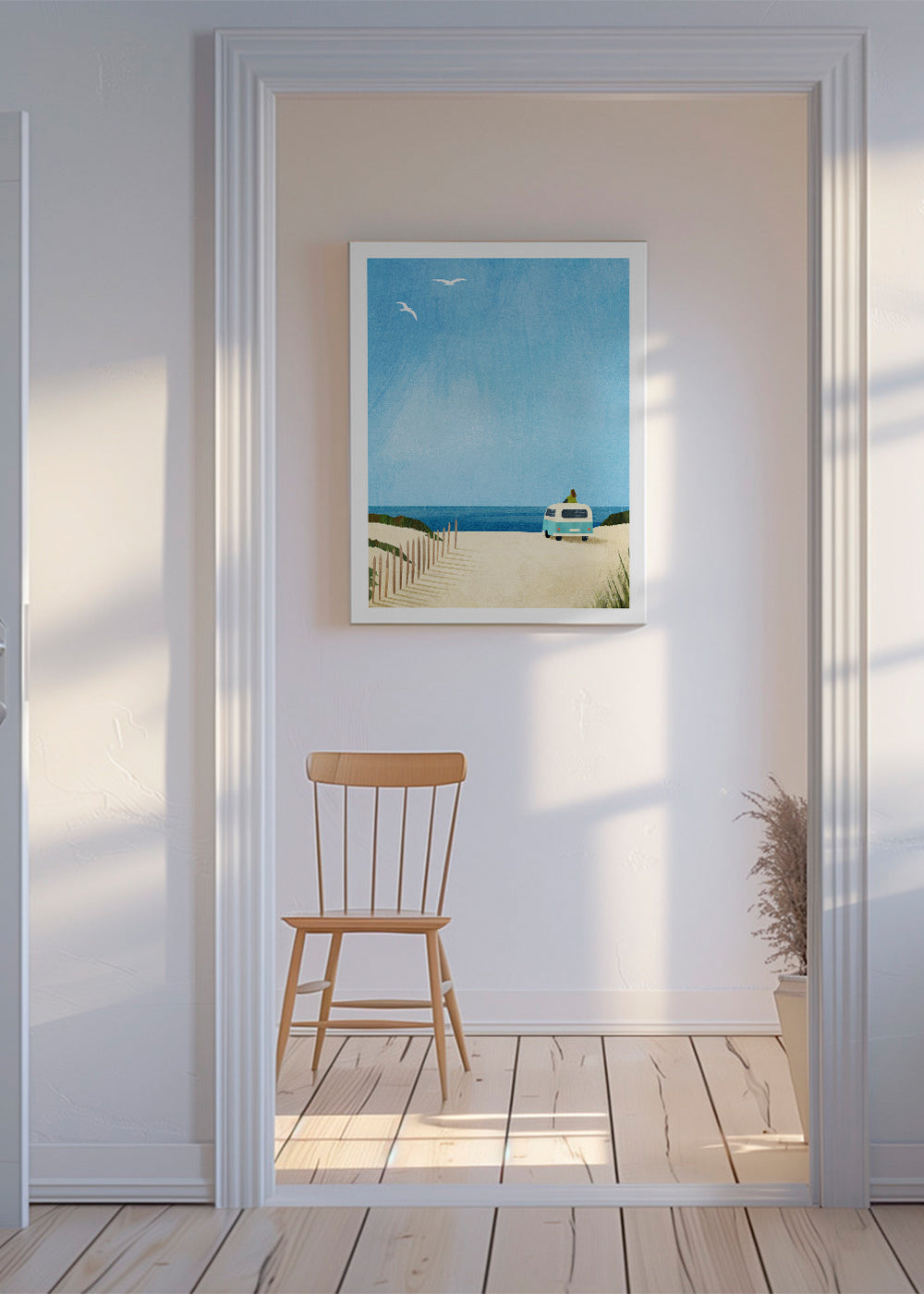 Kunstwerk Van life - ocean view