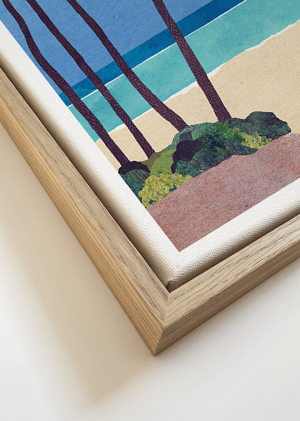 Landschaftskunst Beach yoga