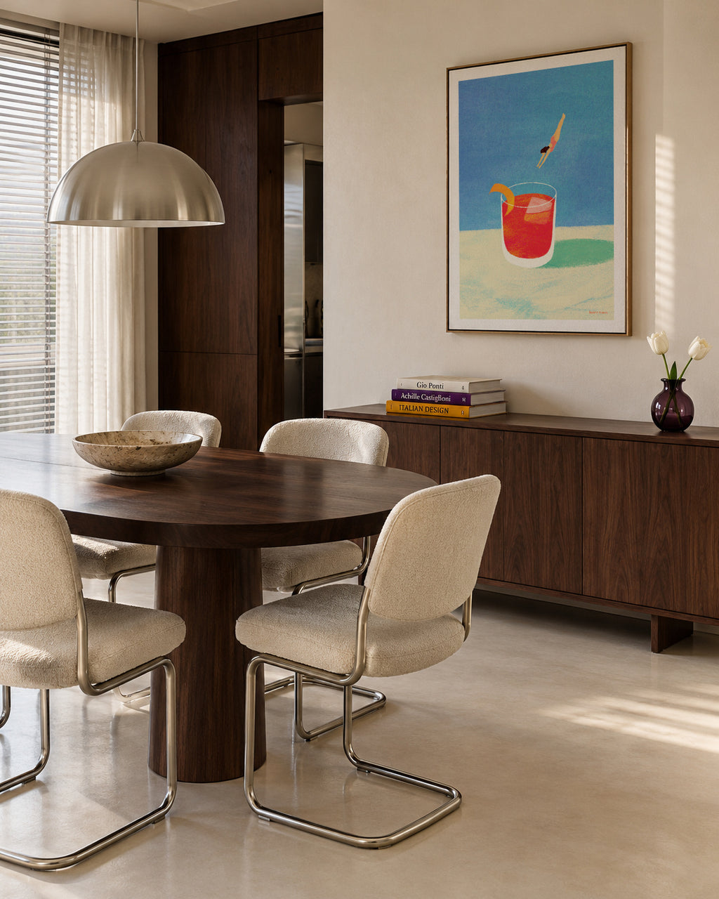Negroni Please - Framed canvas in an interior