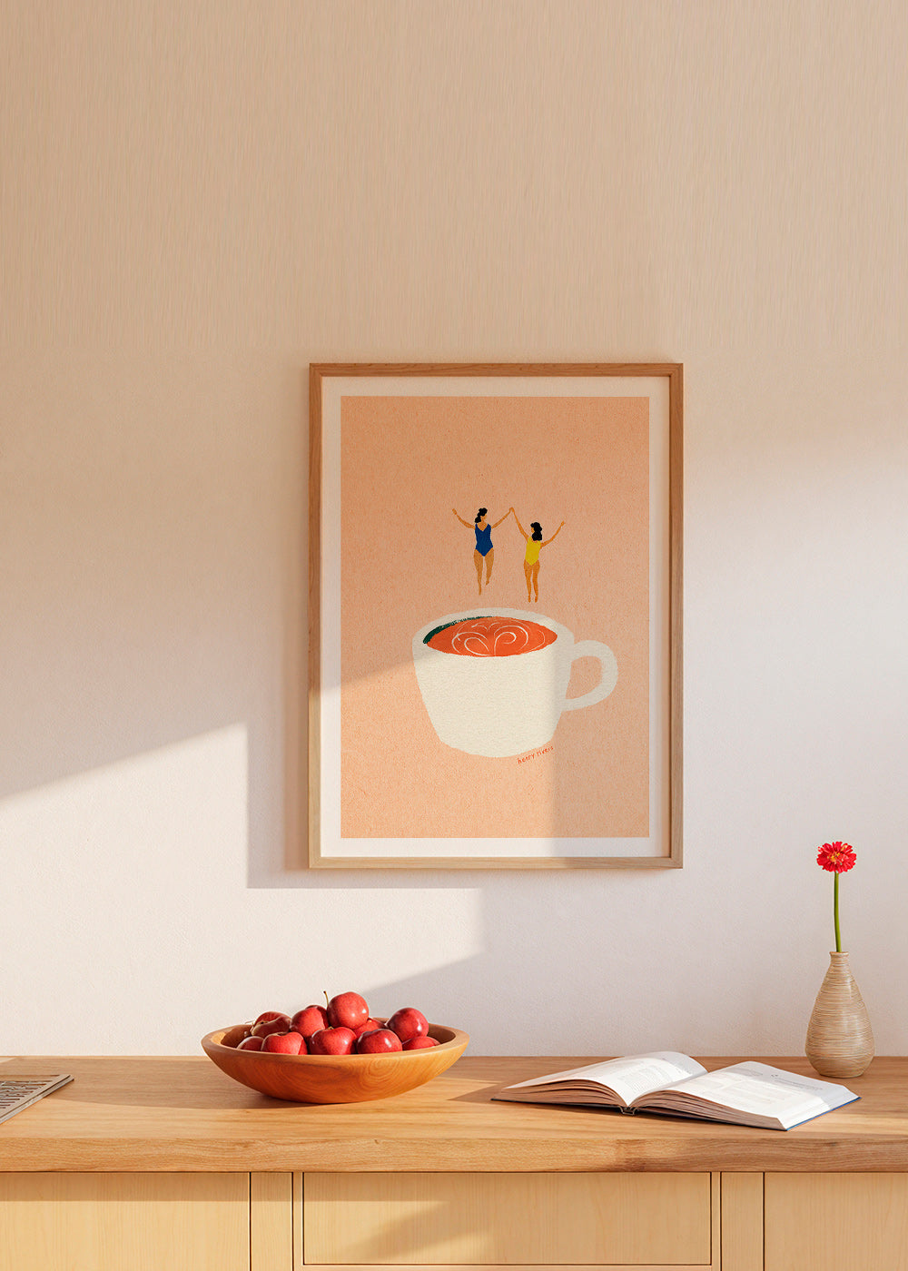 Küchenkunst mit Tasse und Schwimmern – Product1