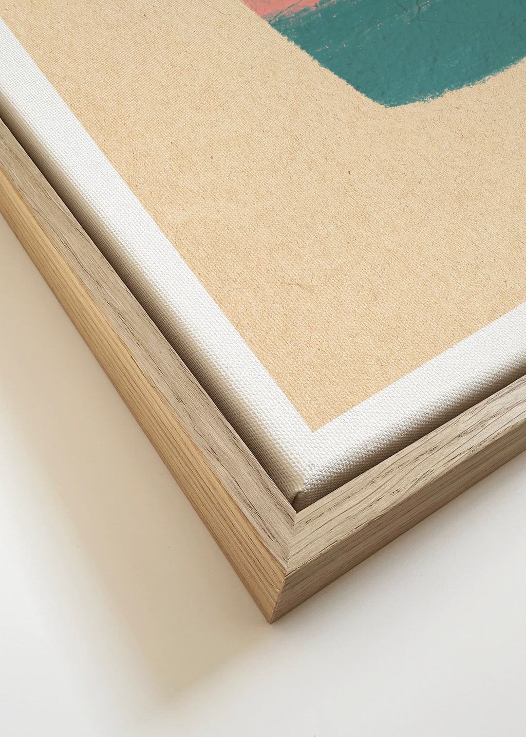 Hello Coffee - Framed canvas detail