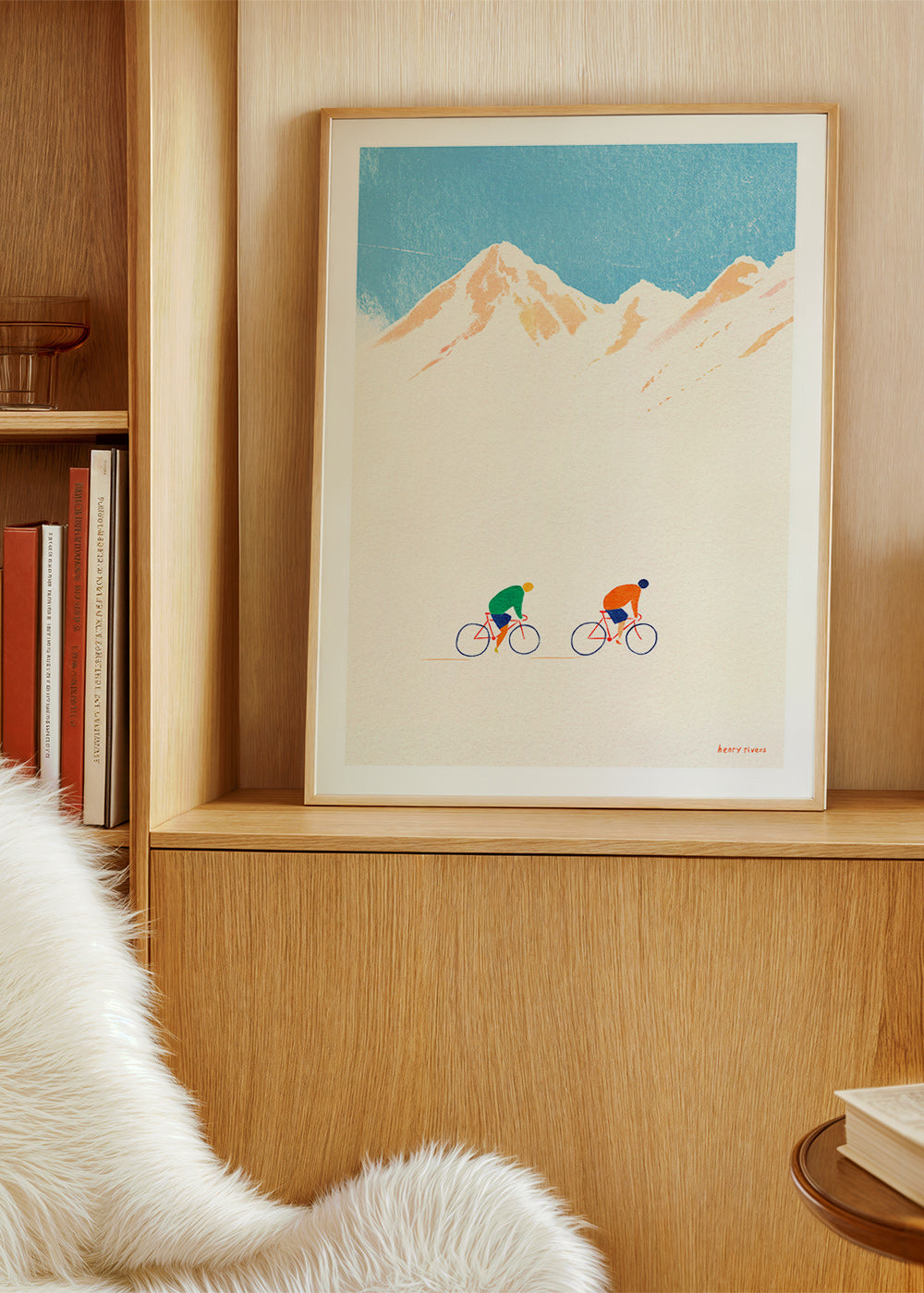 Sportkunst mit Berg-Radfahrern – Product1