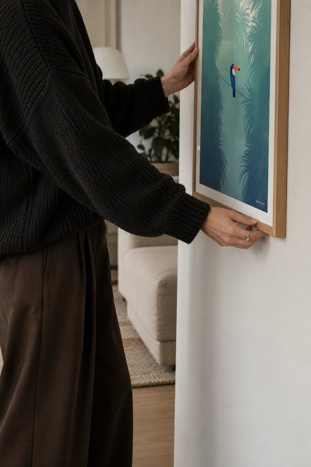 Toucan - Framed poster detail