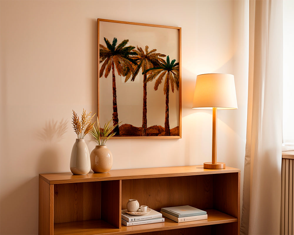Palm trio