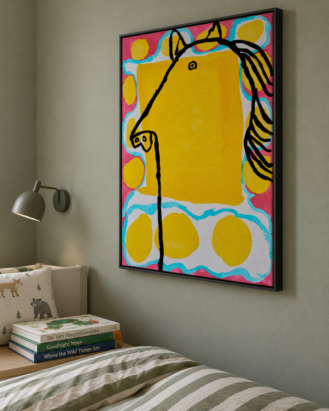 Roc. El Sevillano - Rubén Izquierdo - Framed canvas in an interior