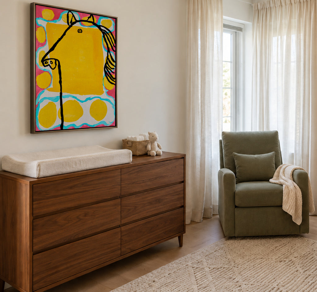 Roc. El Sevillano - Rubén Izquierdo - Framed canvas in an interior