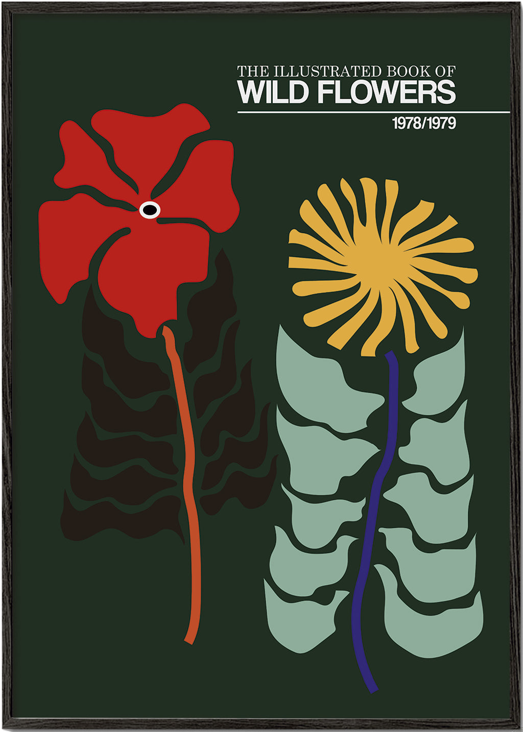 The Illustrated Book Of Wild Flowers Vol.2 Green - Frances Collett 