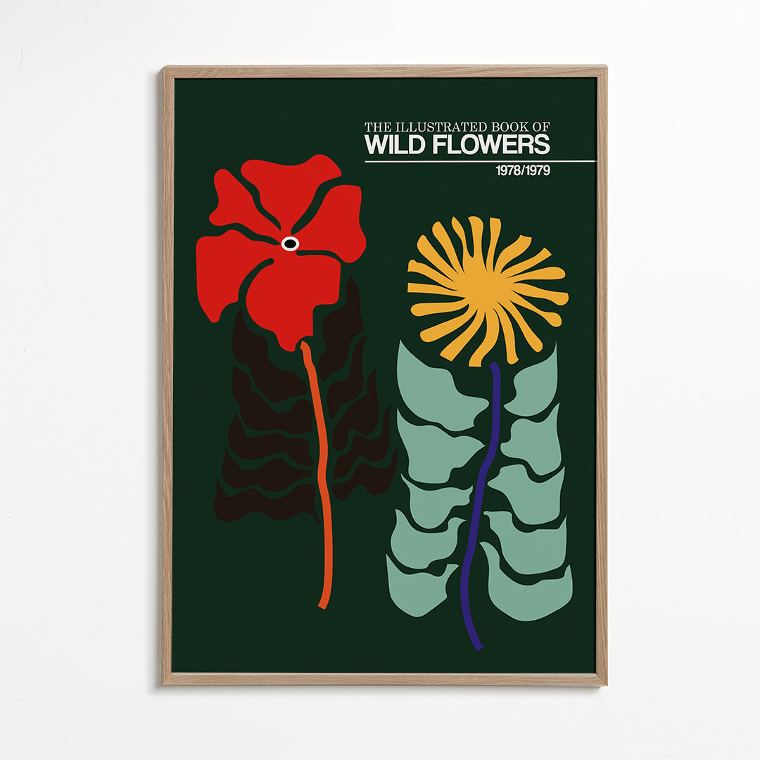 The Illustrated Book Of Wild Flowers Vol.2 Green - Frances Collett 