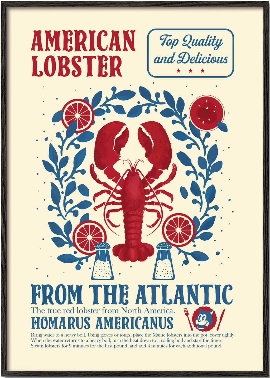 Lobster kitchen print - Dionisis Gemos 