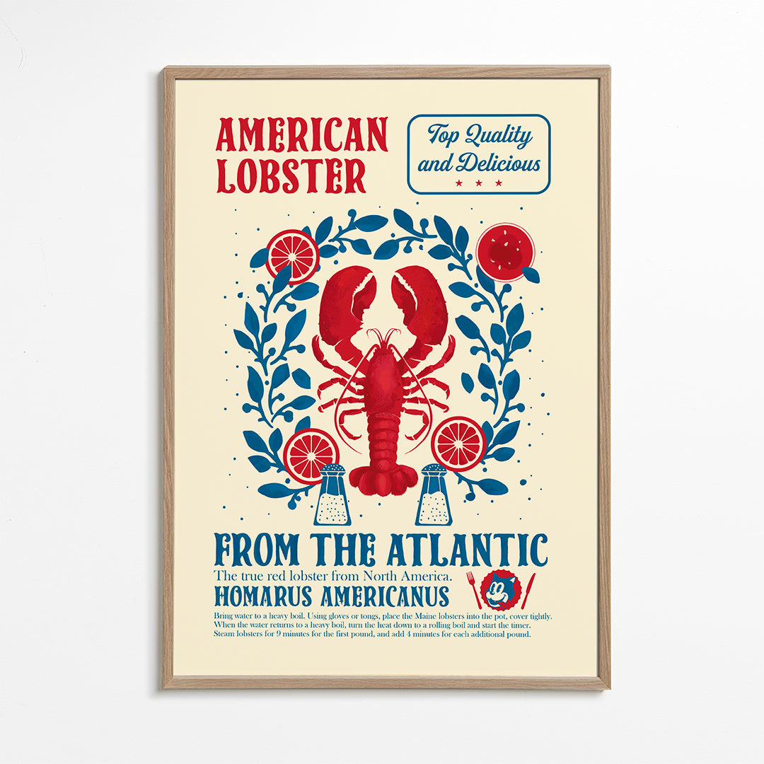 Lobster kitchen print - Dionisis Gemos 