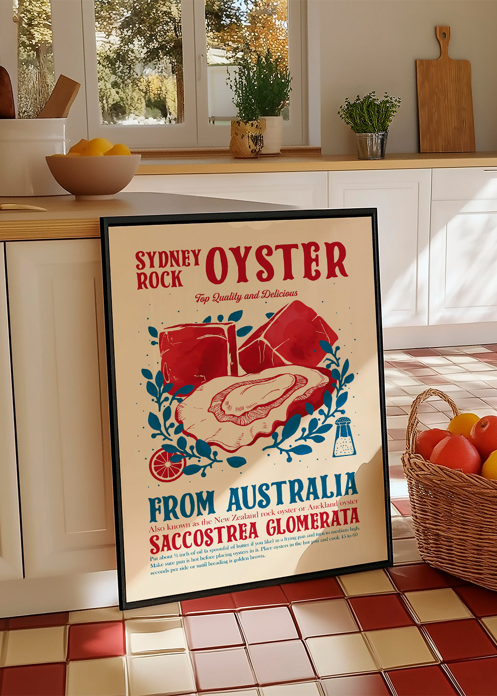 Oyster kitchen decor - Dionisis Gemos 