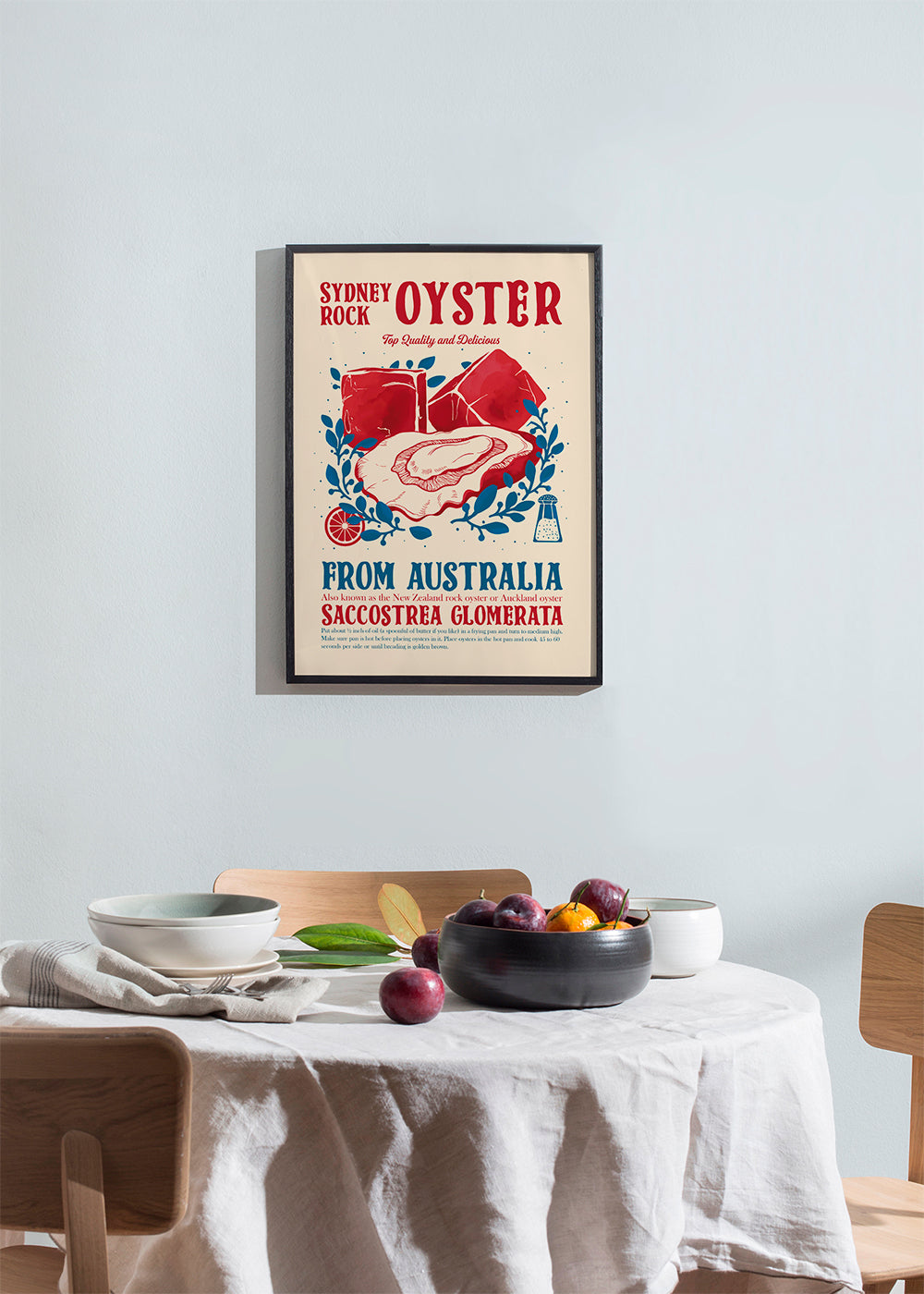 Oyster kitchen decor - Dionisis Gemos 