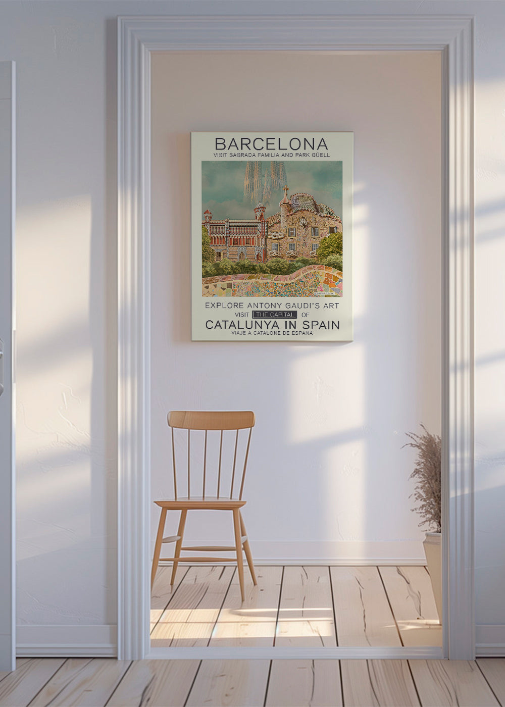 Barcelona print - Dionisis Gemos 
