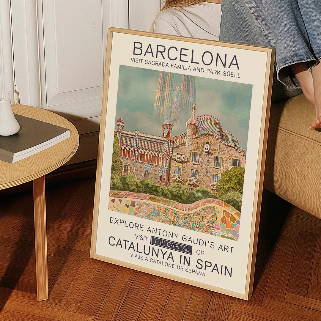 Barcelona print - Dionisis Gemos 