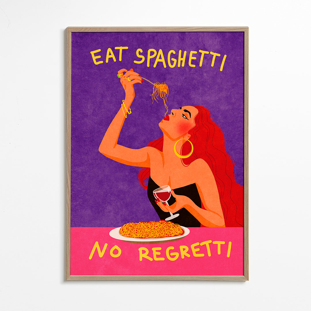 Eat spaghetti no regretti - Raissa Oltmanns 