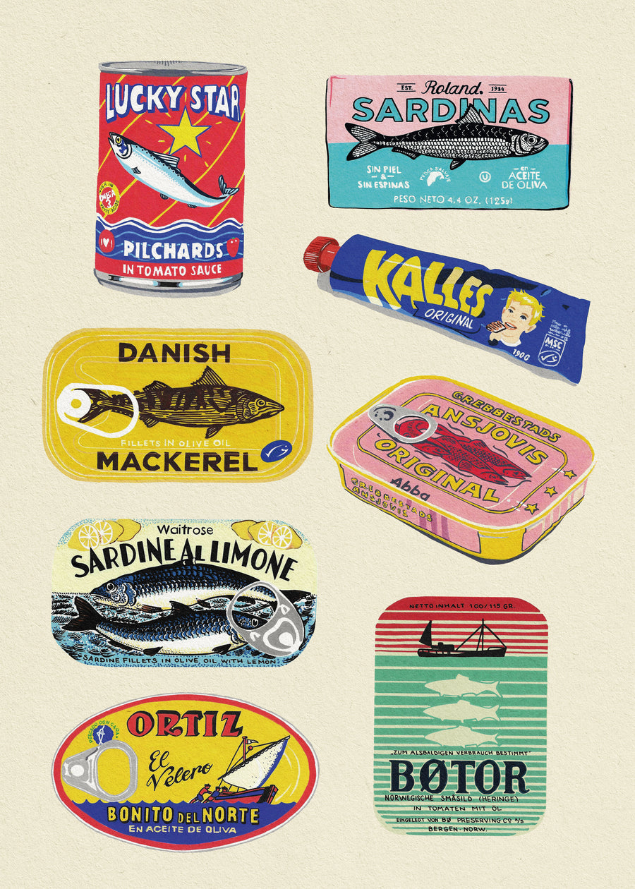 Canned Fish - Studio Mandariini 