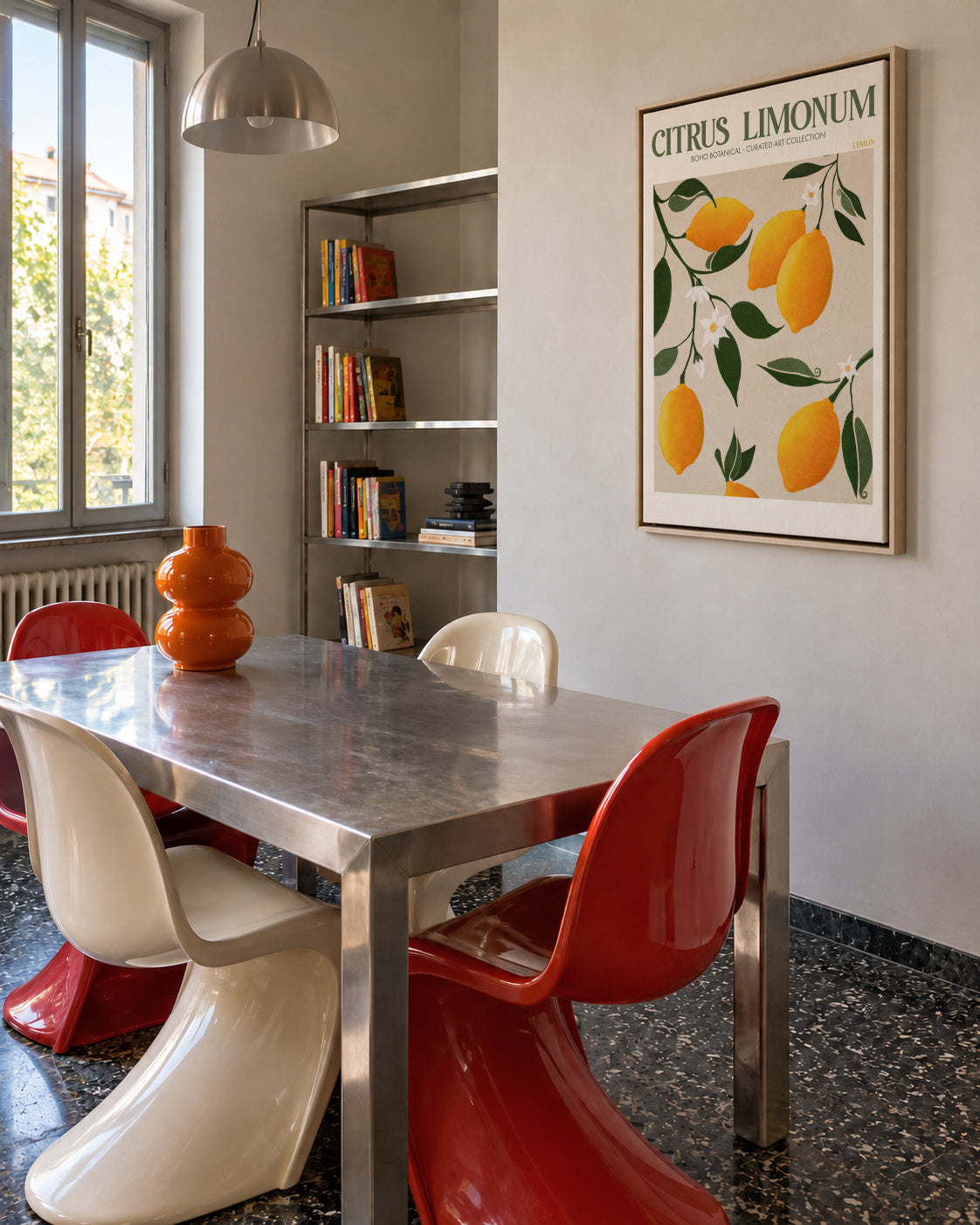 Ratio 4x5 Print By Bohonewart Copy 4 - Framed canvas in an interior
