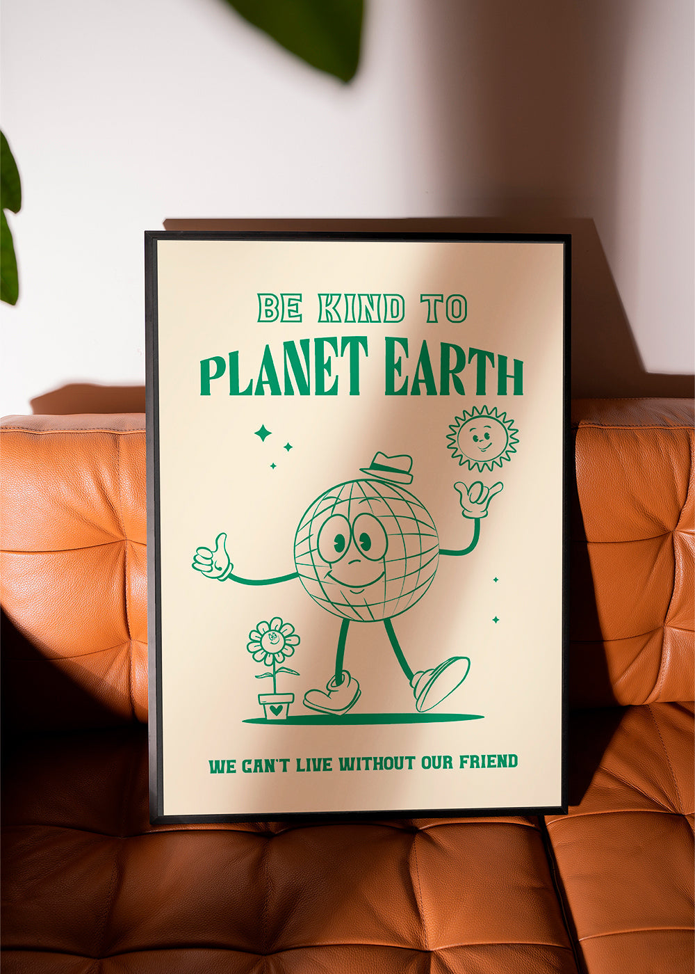 Be Kind Planet Earth - Oju Design 