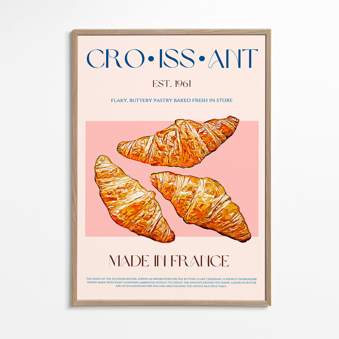 Croissant Print - Nazma Khokhar 