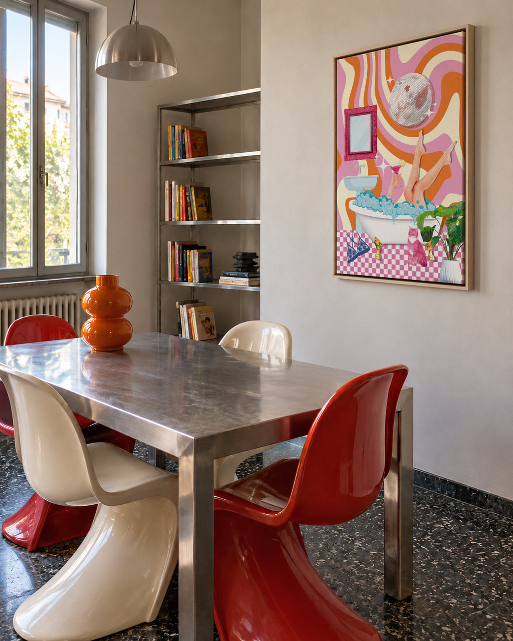 27.png - Framed canvas in an interior