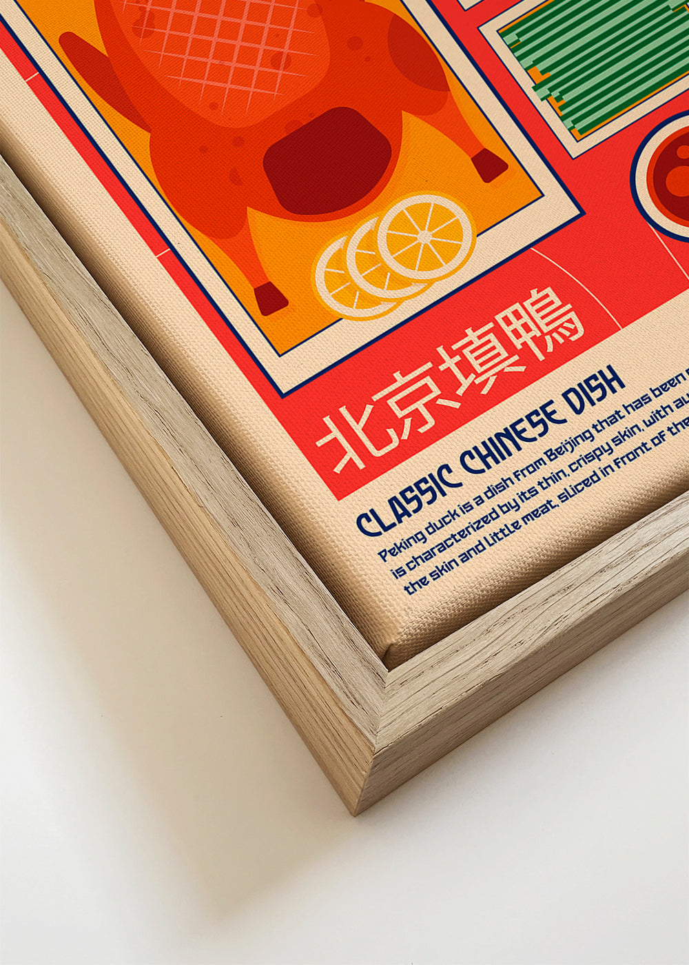 Peking Duck Japanese Food Print - Retrodrome  