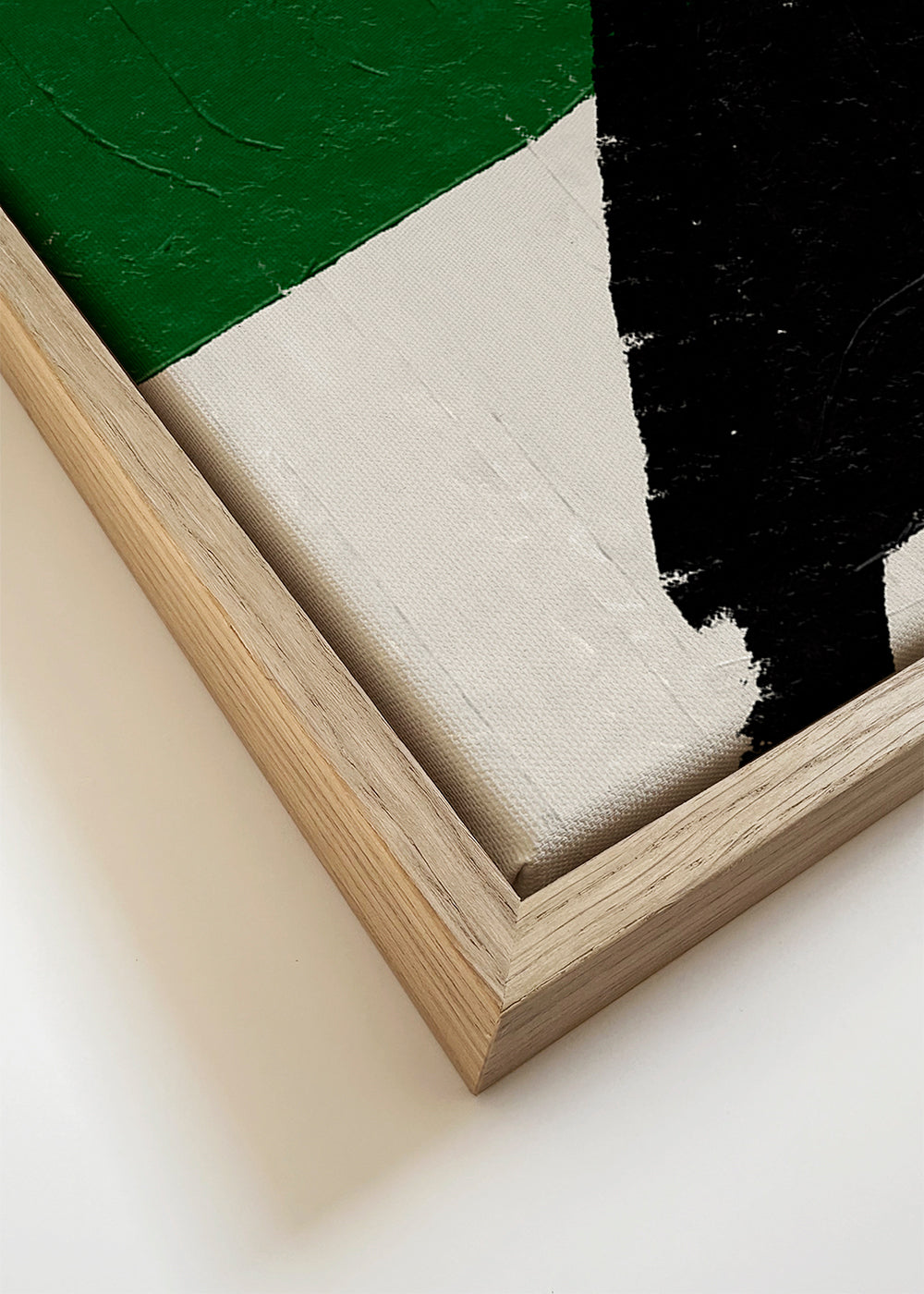 Green Black Oil Abstract - THE MIUUS STUDIO