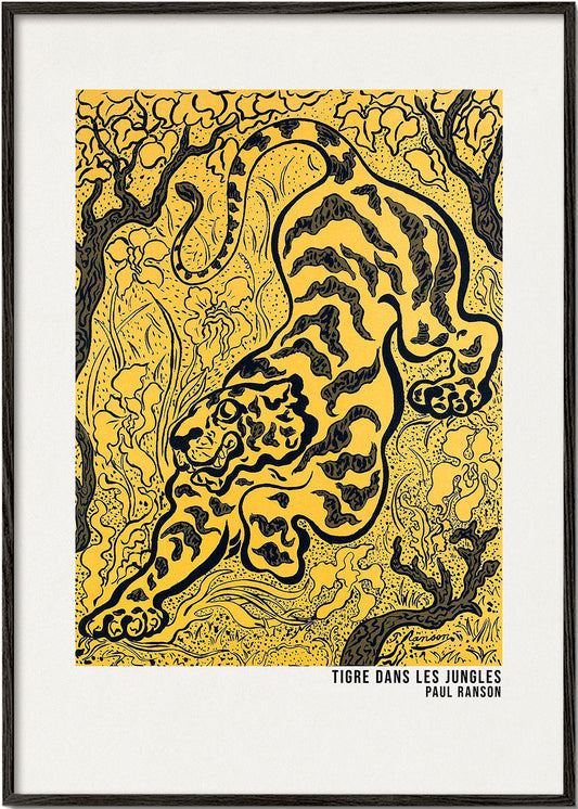 Tigre Dans Les Jungles Poster - Paul Ranson 