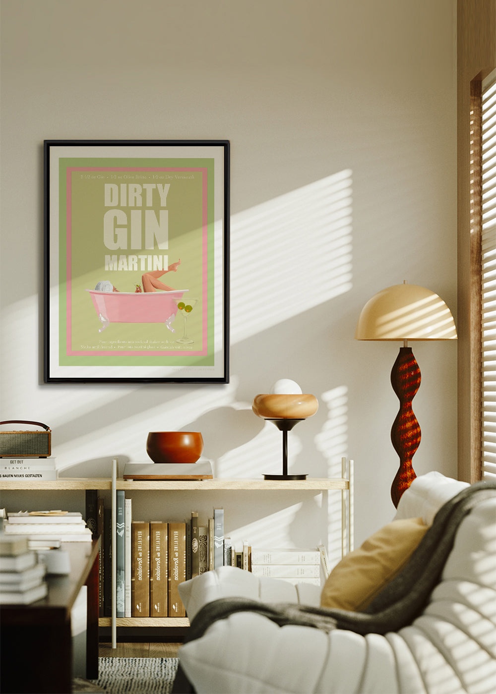 Jlr Cocktails- Dirty Gin Martini - Jenny Liz Rome