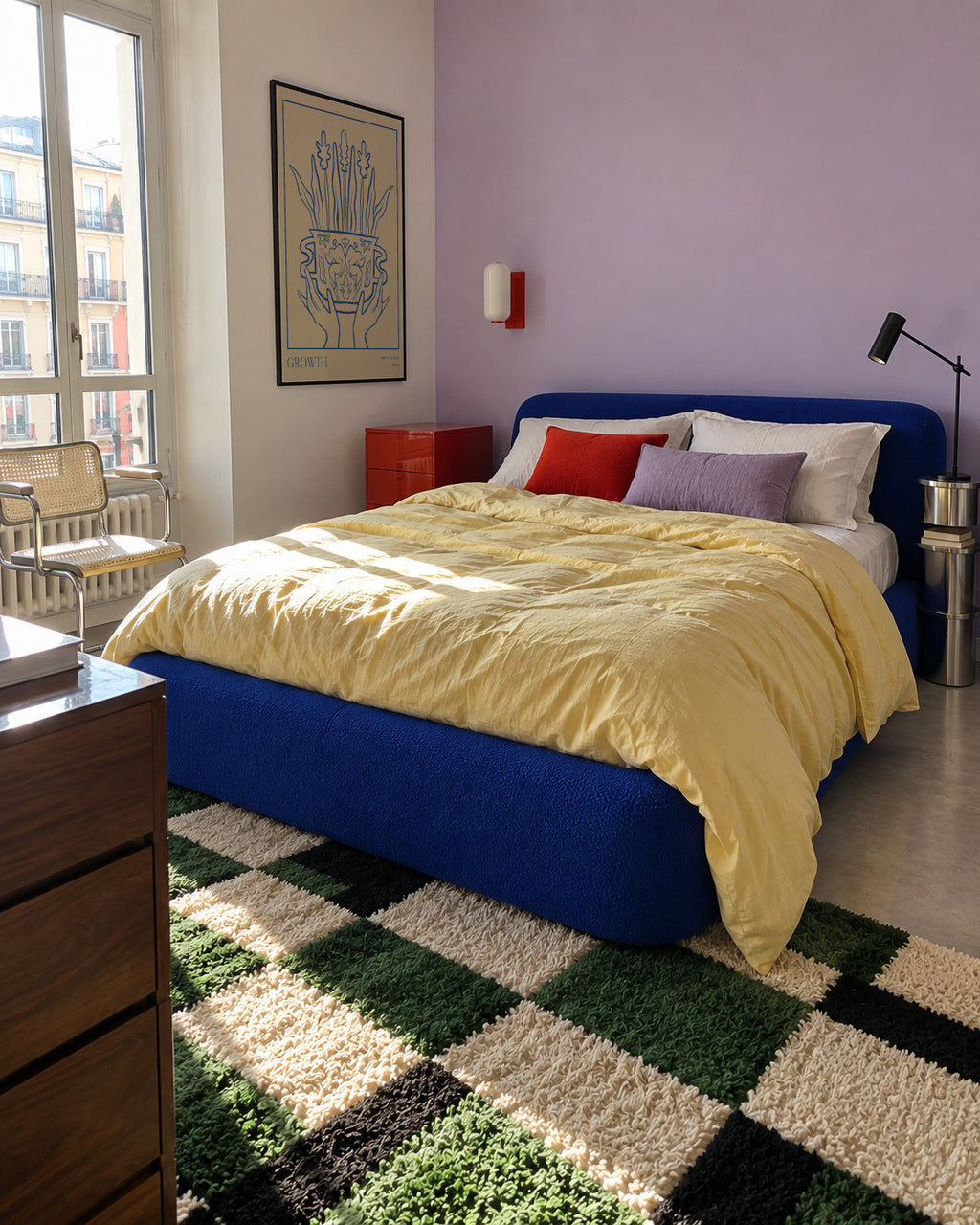 Vessel Collection : Growth (LineArt) - Framed poster in an interior