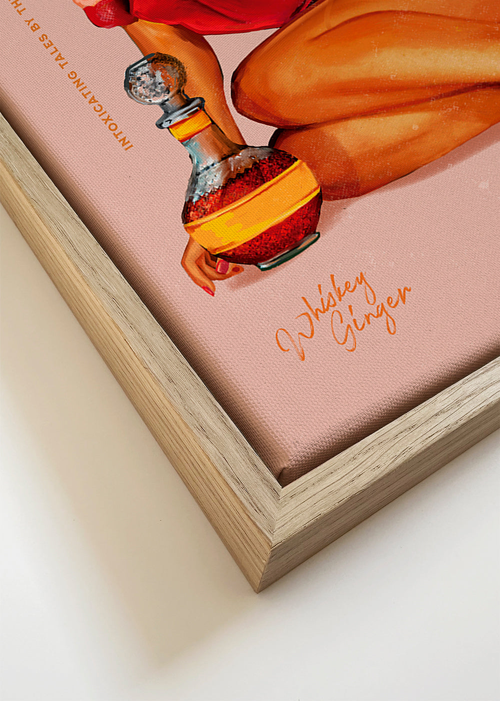 Babes of Bourbon Vol 8 Vintage Pinup Girl With Afro - The Whiskey Ginger