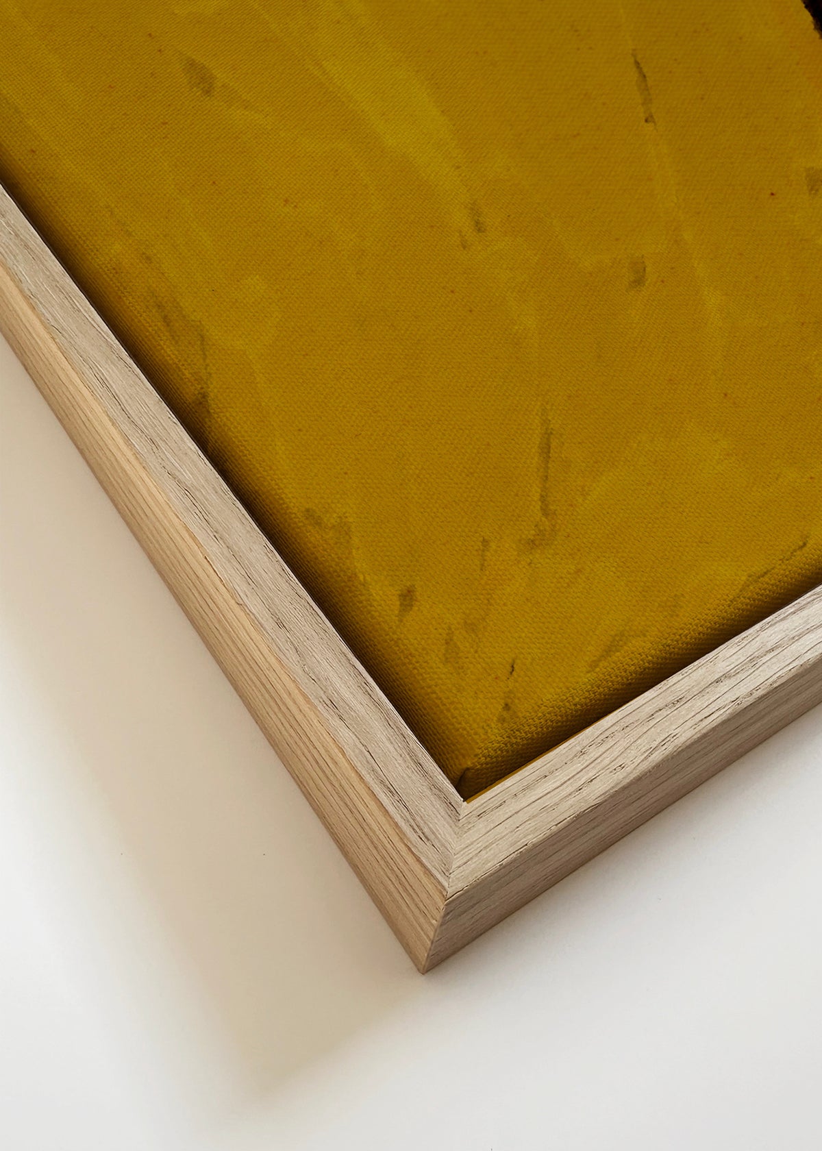 Delicate pair - Framed canvas detail